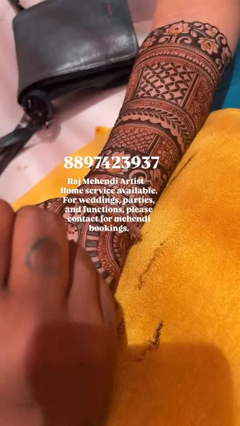 back hand mehndi design