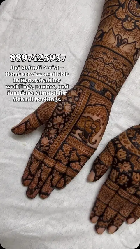 figure mehndi design