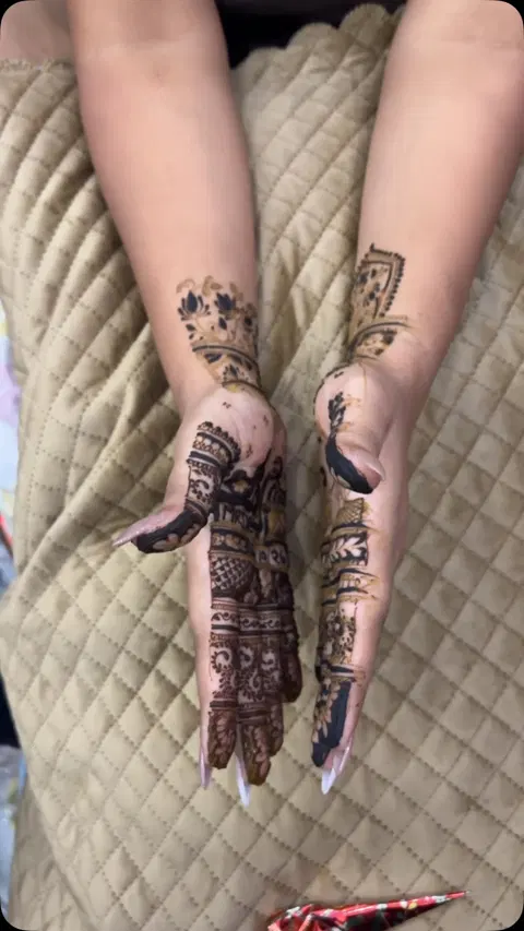 foot mehndi design