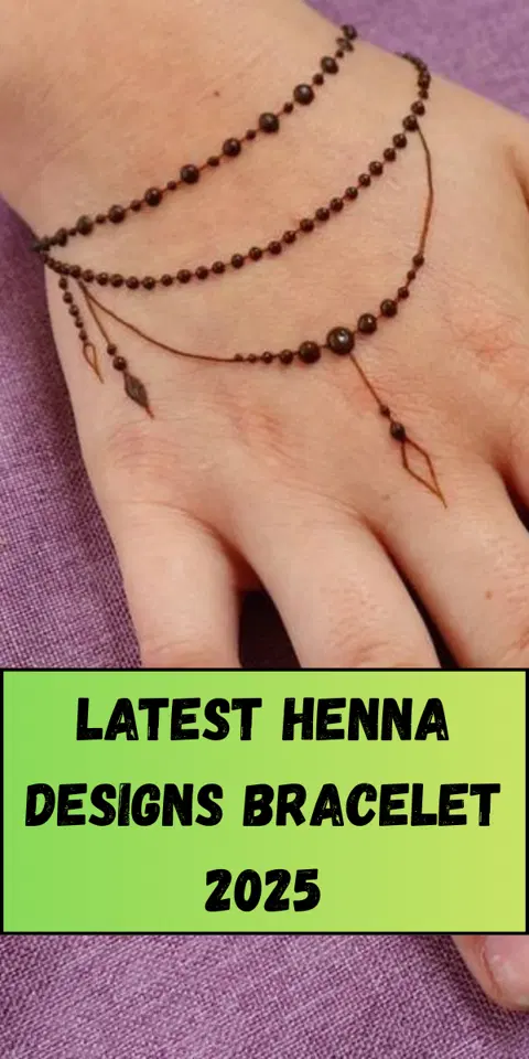 aesthetic arabic wrist mehndi design