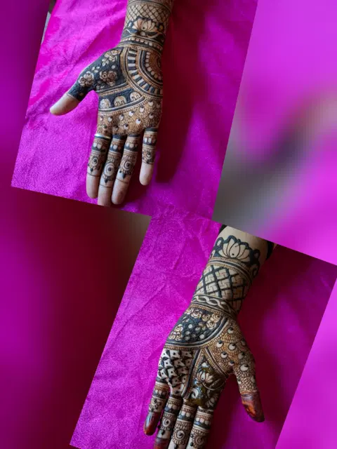 aesthetic mehndi design