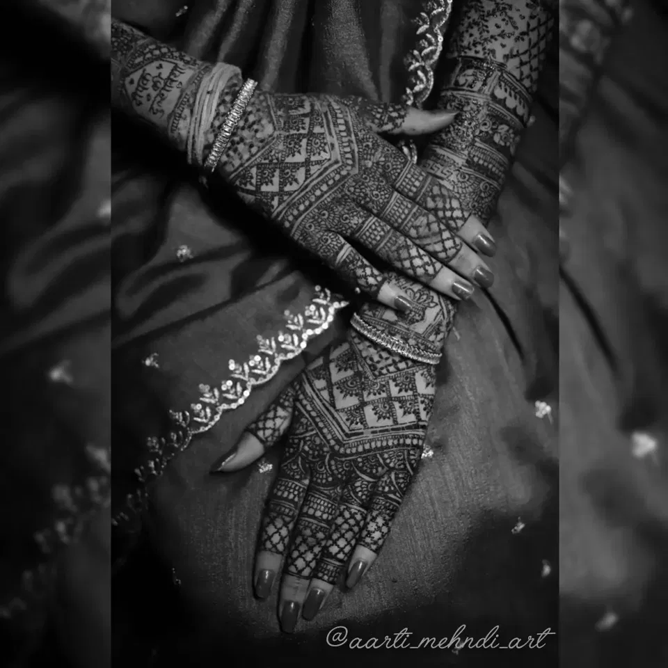 Full Hand Mehndi Design