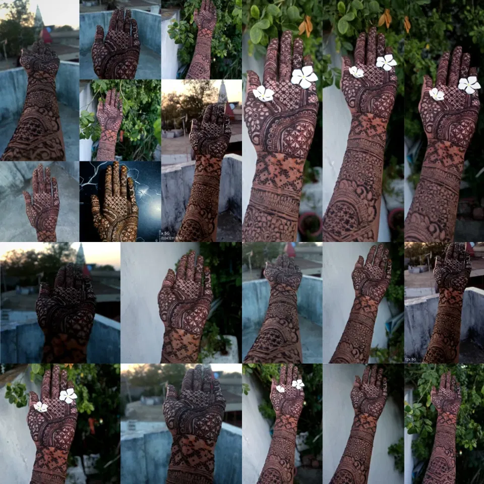 Bridal Indian Mehndi Design
