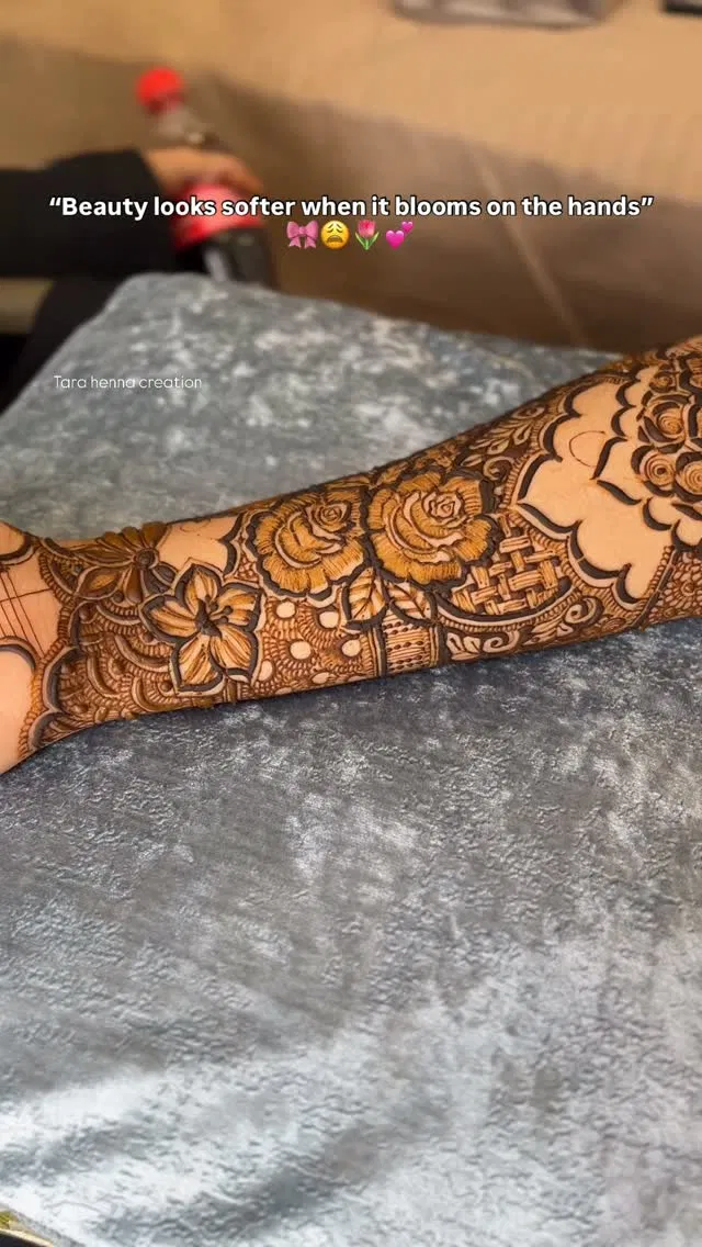 Full Hand Mehndi Design