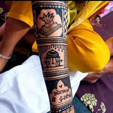 simple jaal back hand mehndi design