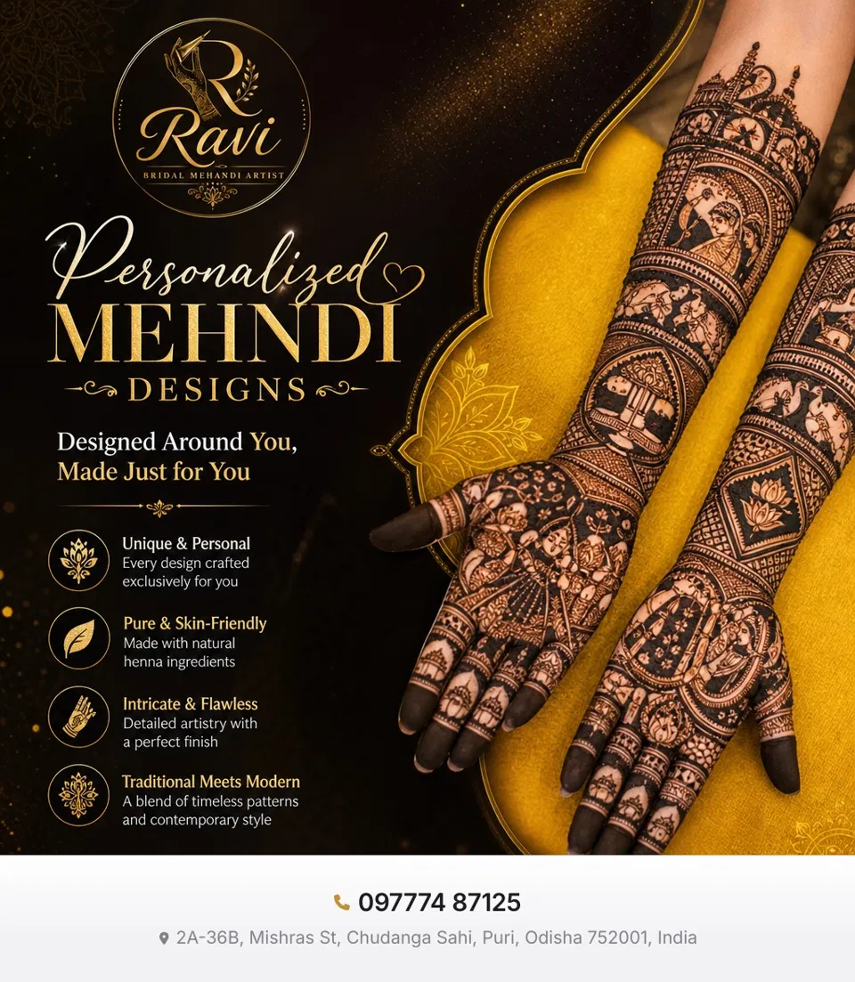Bridal Front Hand Mehndi Design with Figures (25)