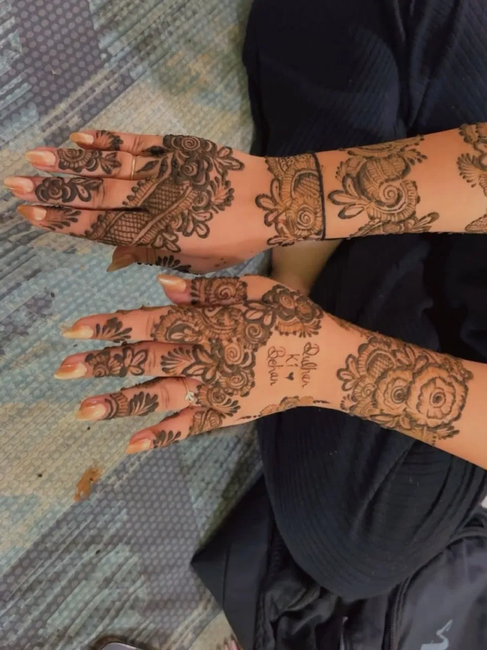 Simple Full Hand Mehndi Design