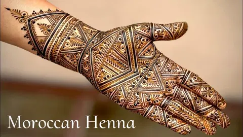 arabic bridal full hand mehndi design