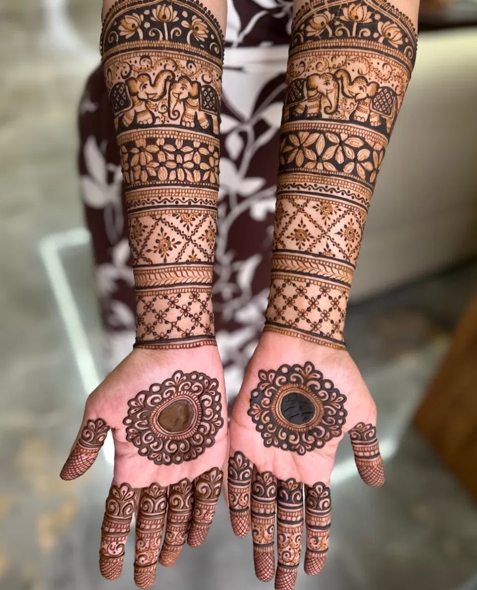 Bridal Full Hand Mehndi Design (3)