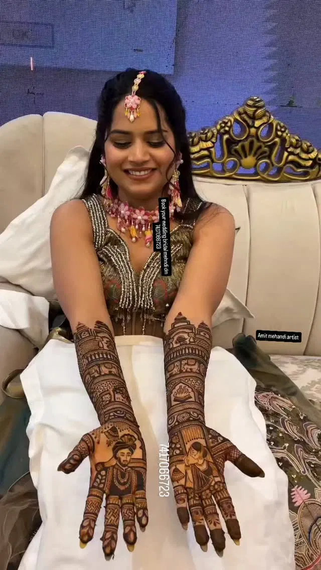 Full Hand Mehndi Design