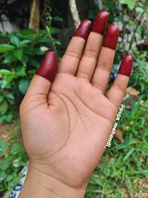 minimal simple jaal finger mehndi design