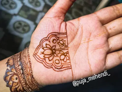bridal full hand mehndi design