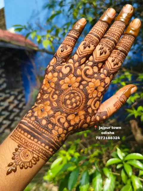 bridal mehndi design