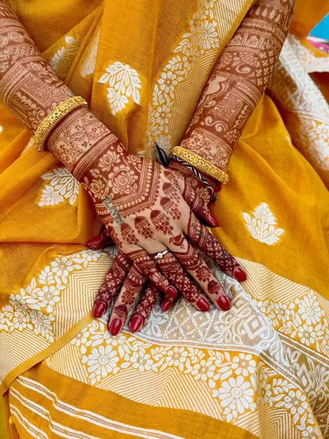 bridal mehndi design