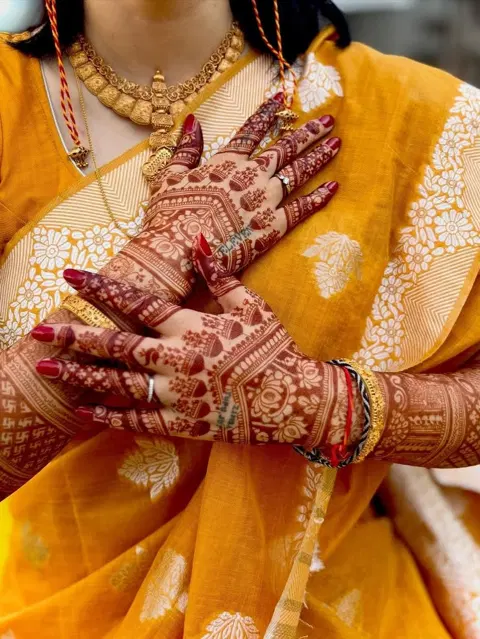 bridal mehndi design