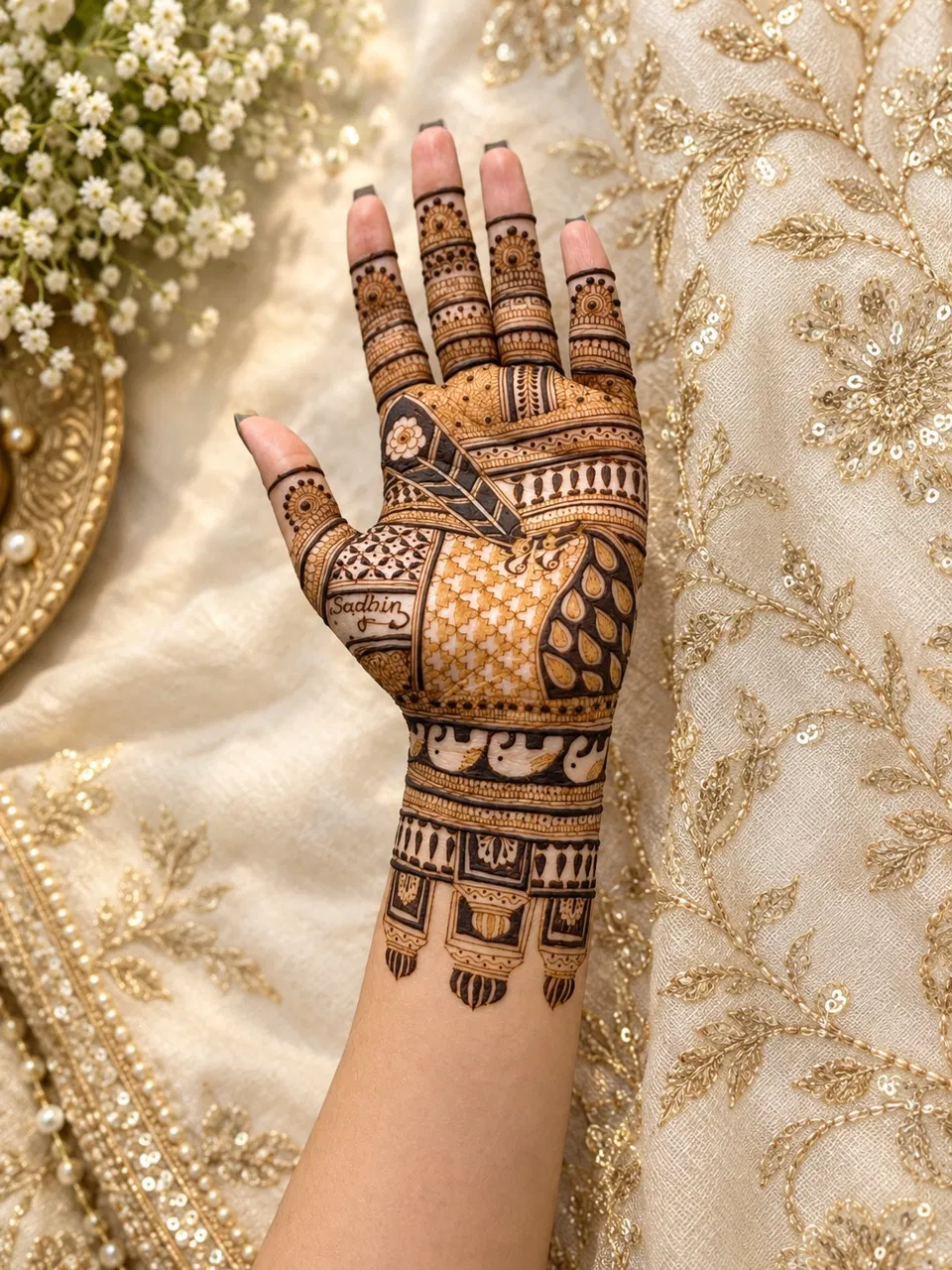 Full Hand Mehndi Design