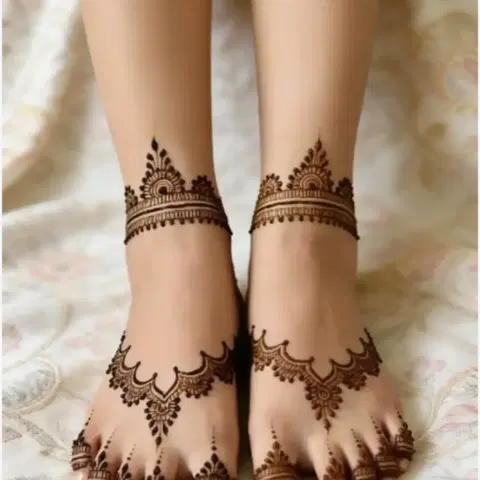 simple jaal back hand mehndi design