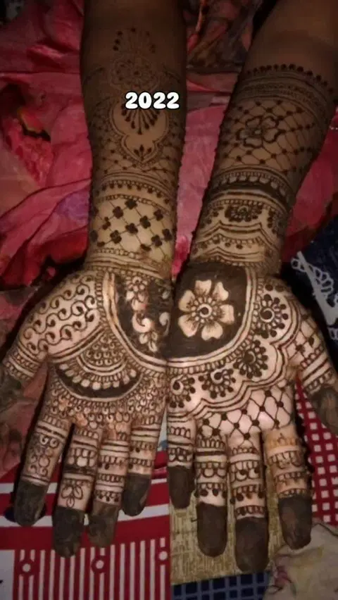 figure mehndi design