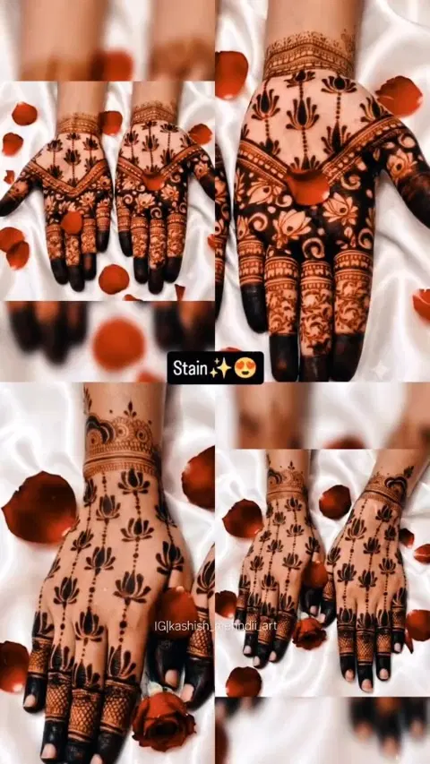 figure mehndi design