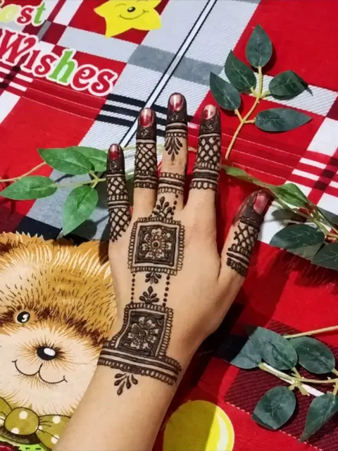 bridal jaal full hand mehndi design