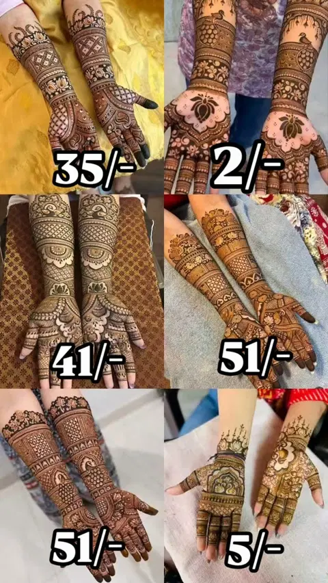 figure back hand mehndi design