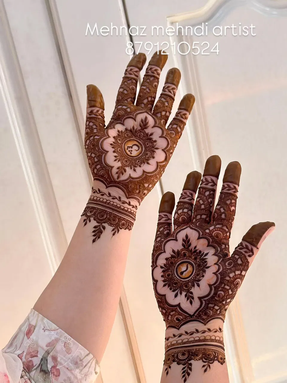 Front Hand Mehndi Design