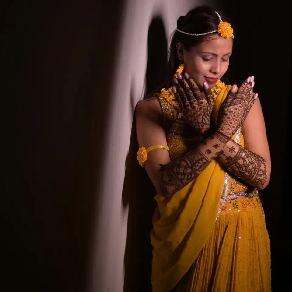 Bridal Front Hand Mehndi Design