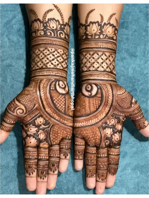 bridal mehndi design