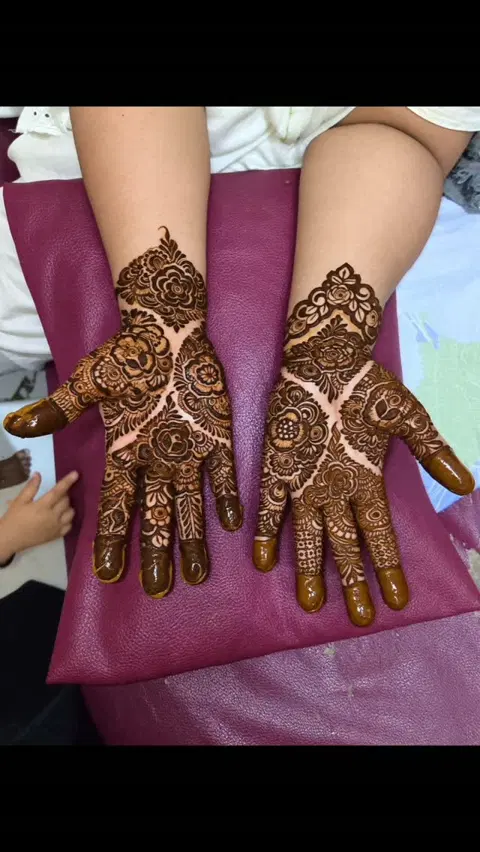 arabic bridal mehndi design