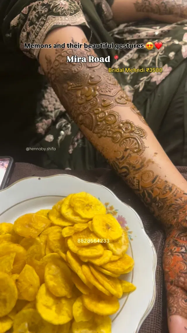 Aesthetic Full Hand Mehndi Design