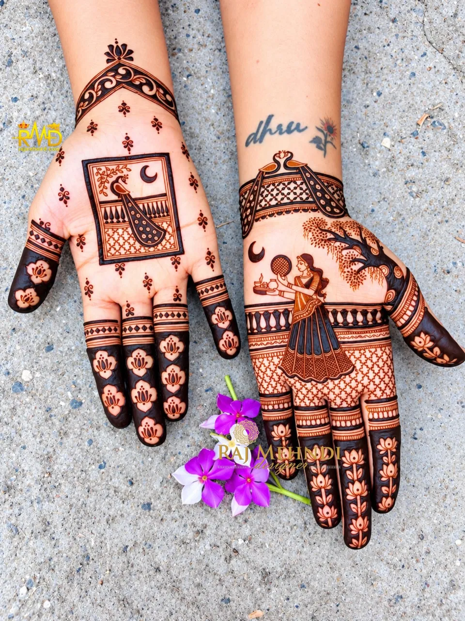 Mehndi Design with Jaal