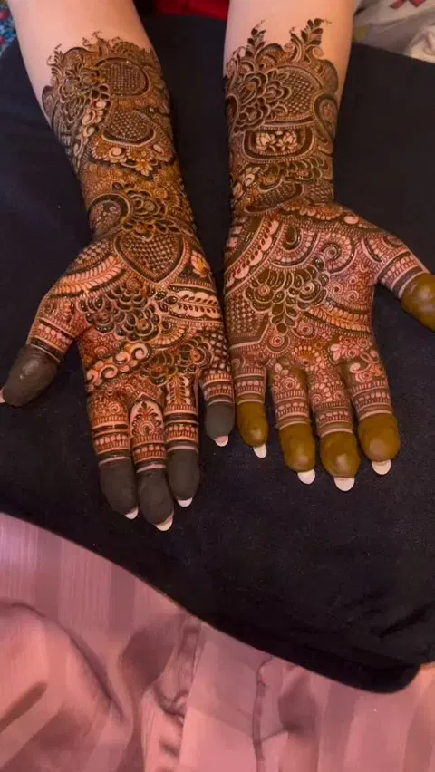 bridal mehndi design