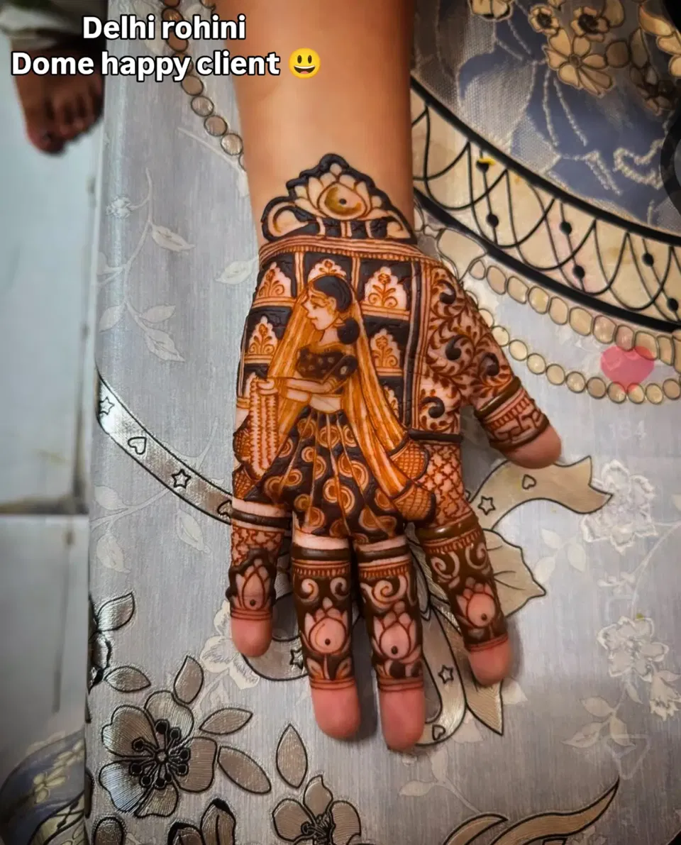 Bridal Mehndi Design (2)