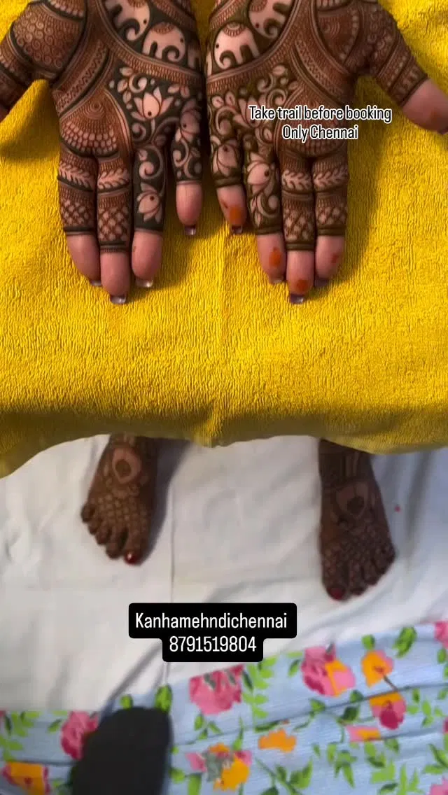 Foot Mehndi Design
