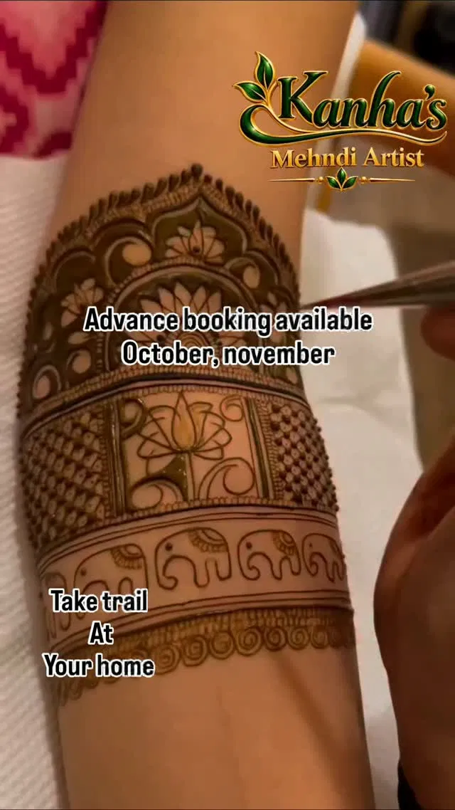 Full Hand Mehndi Design