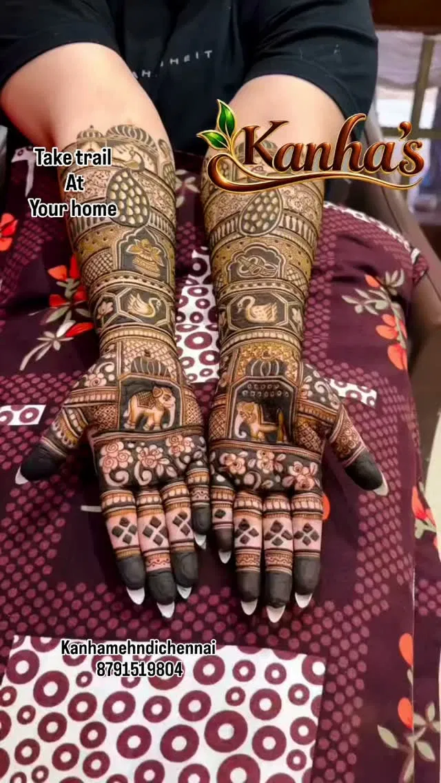 Back Hand Mehndi Design