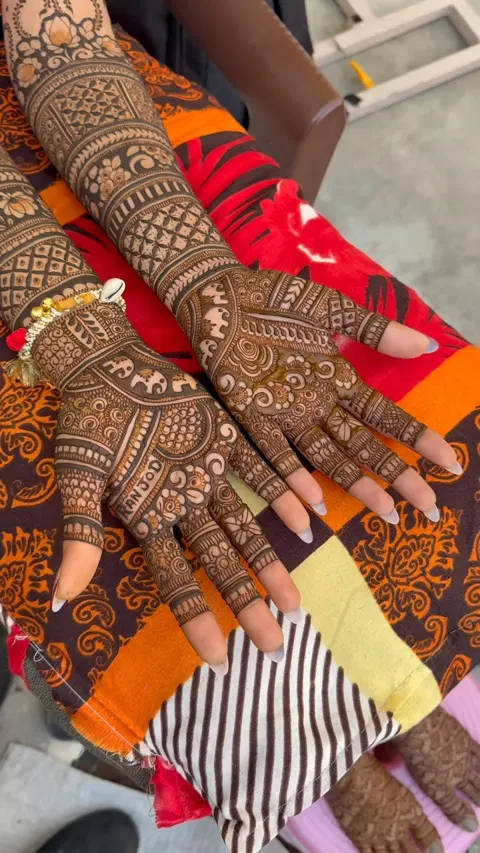 bridal mehndi design