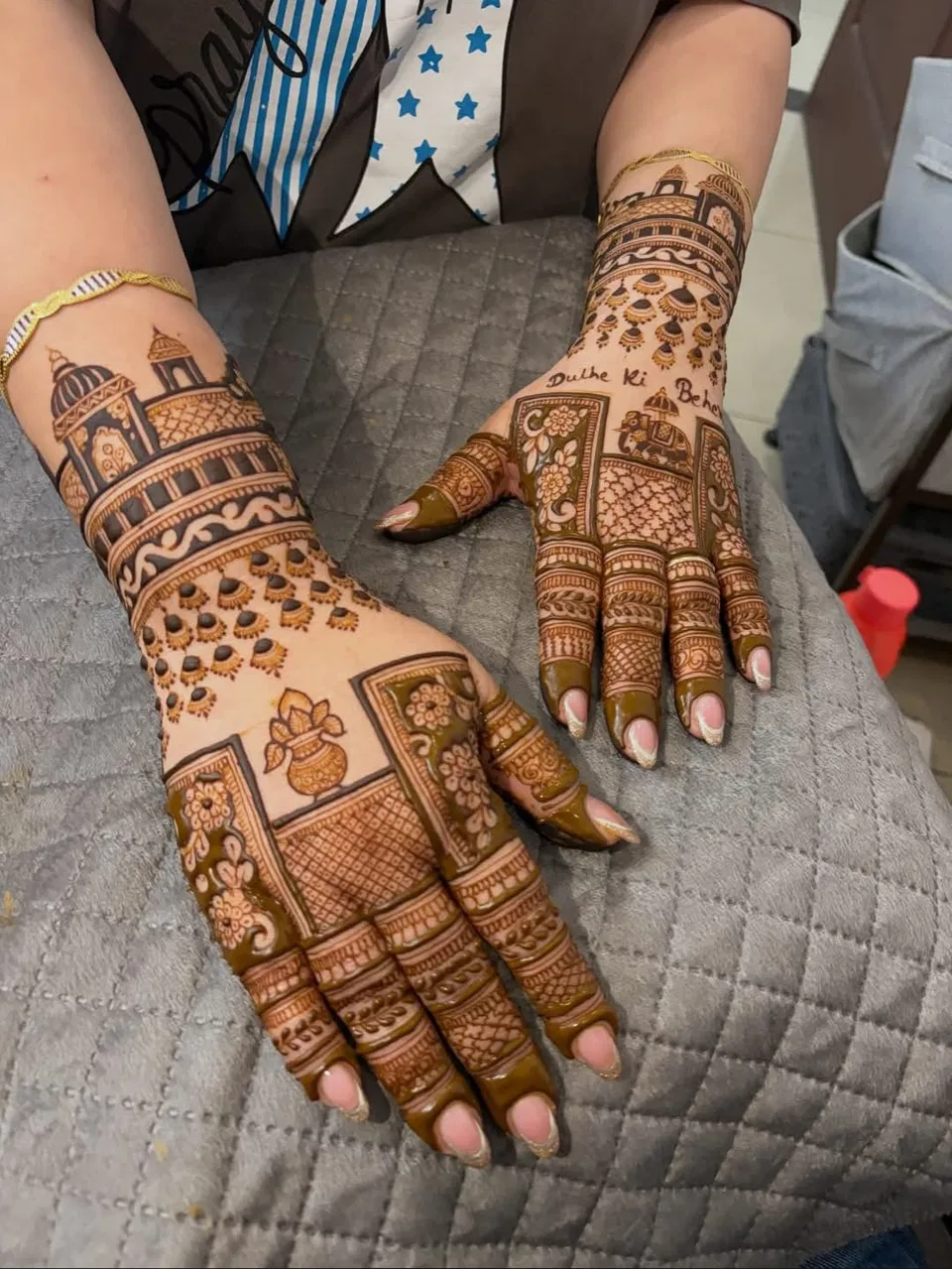 Full Hand Mehndi Design