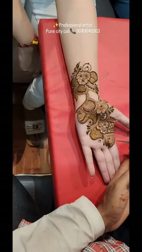 bridal mehndi design