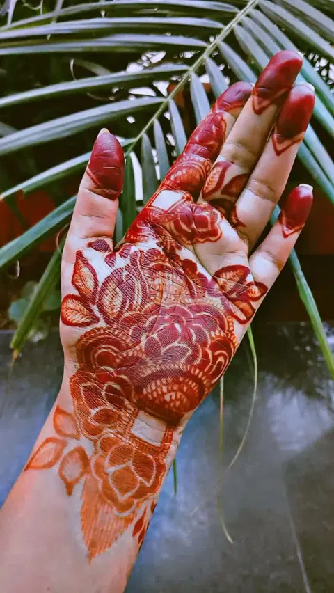 aesthetic mehndi design