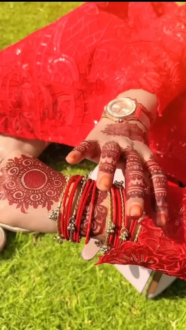 Back Hand Mehndi Design