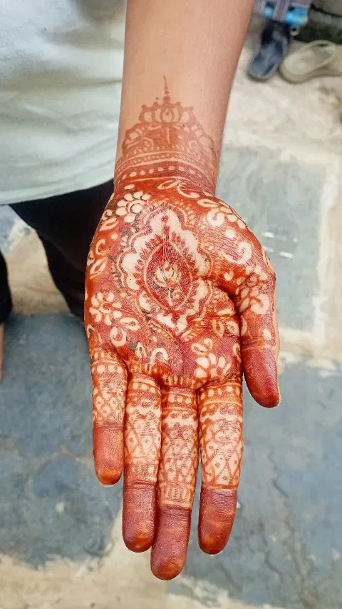 simple mehndi design