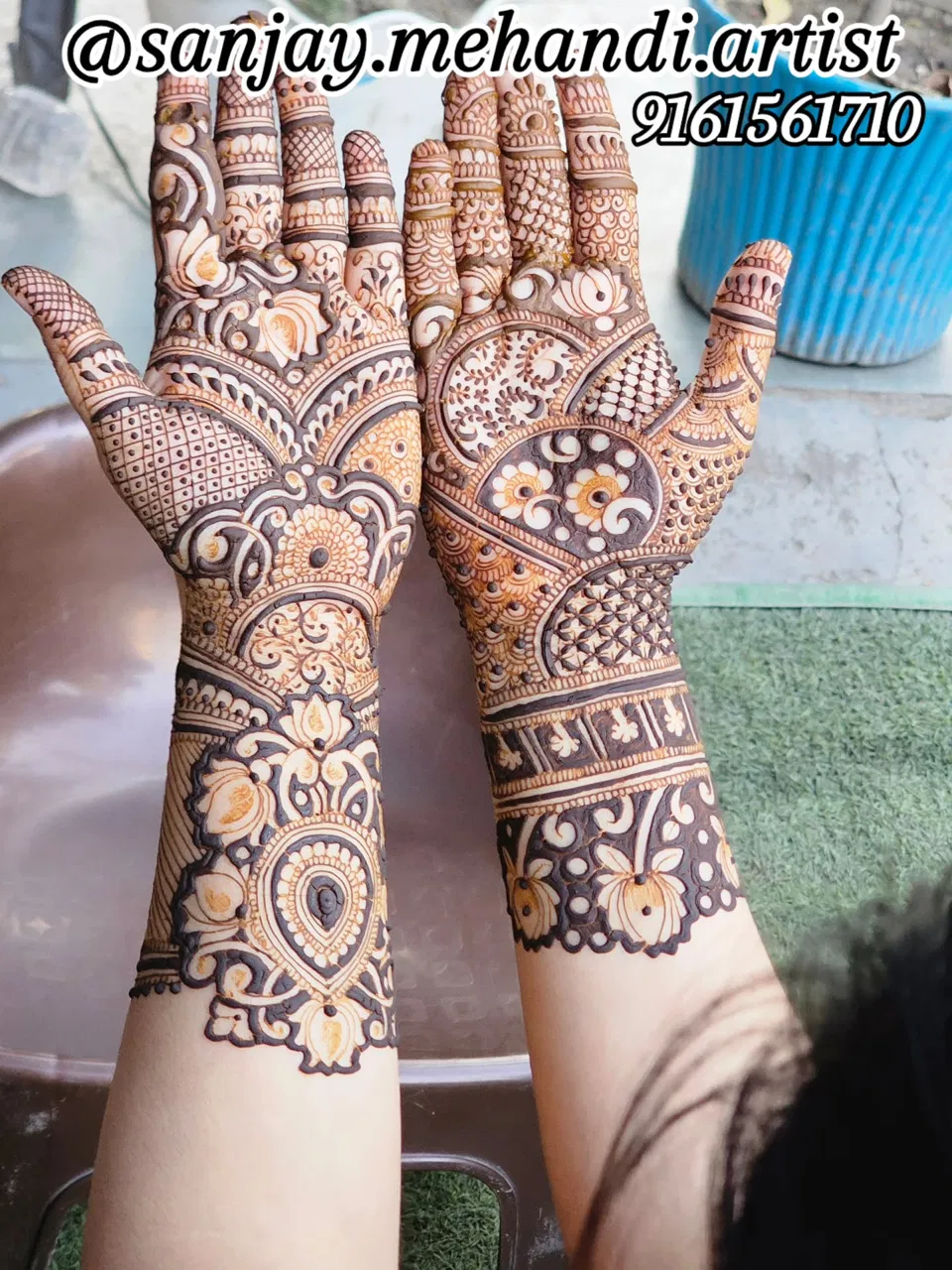 Aesthetic Mehndi Design