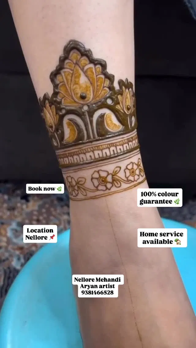 Bridal Full Hand Mehndi Design