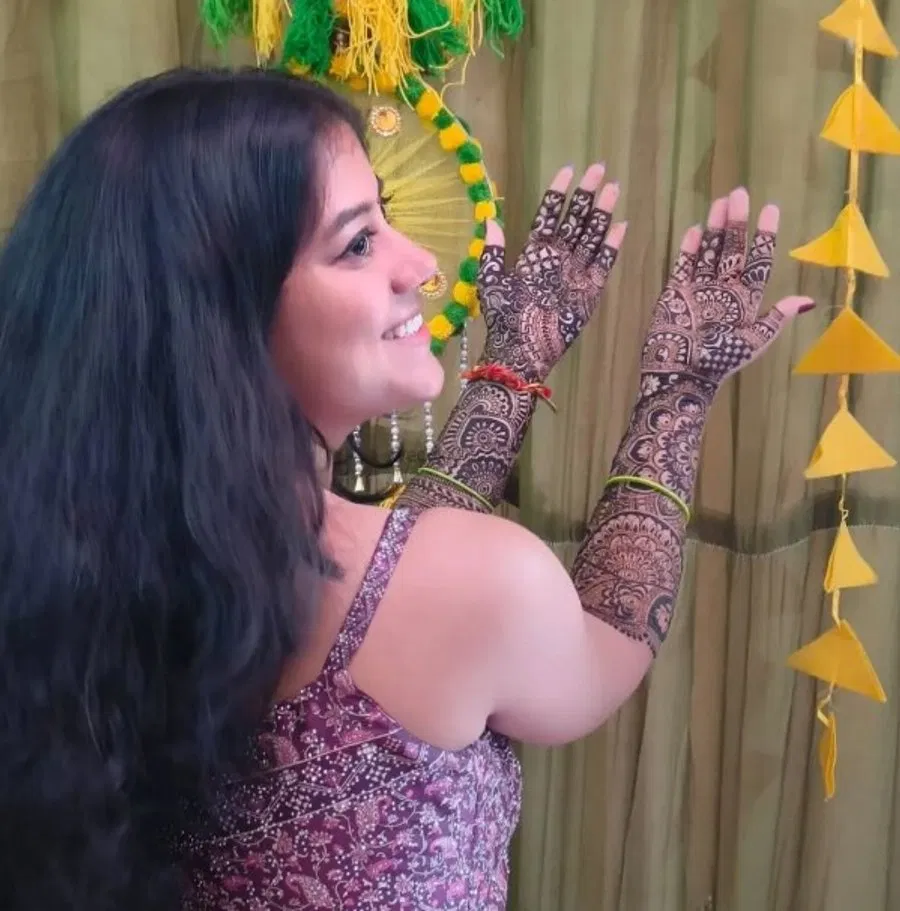 Full Hand Mehndi Design