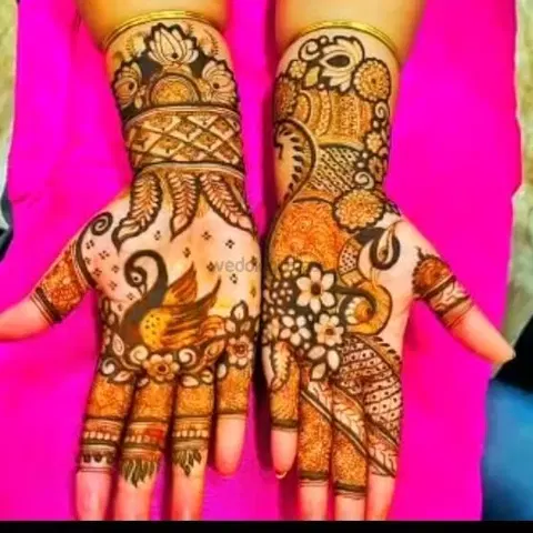 figure mehndi design