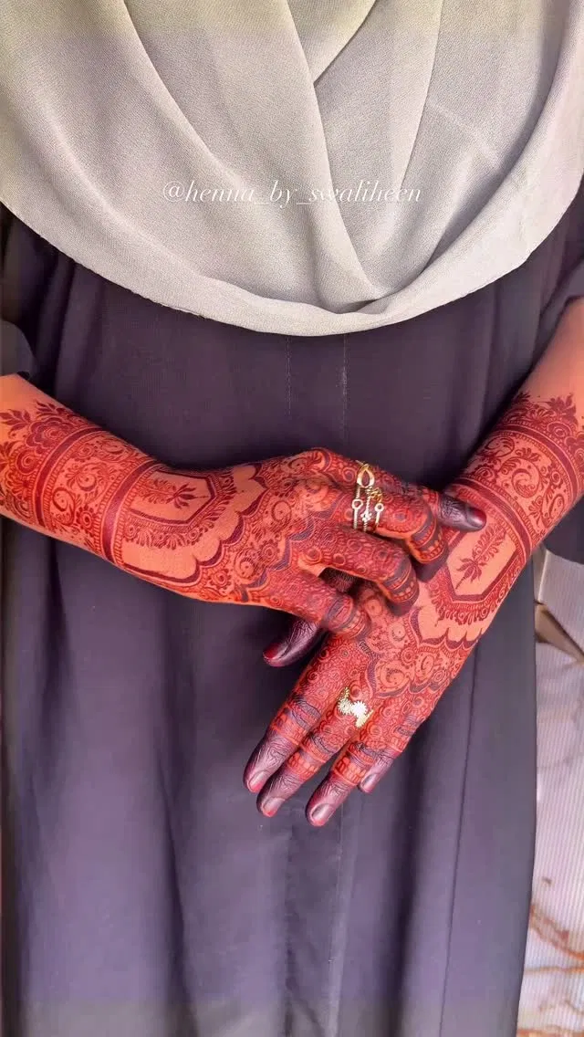 Full Hand Mehndi Design