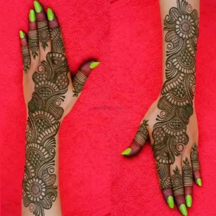 Back Hand Mehndi Design