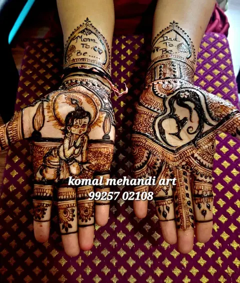 figure back hand mehndi design