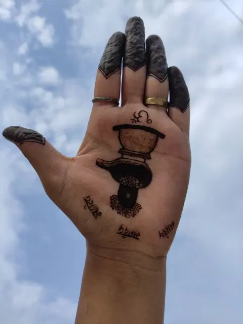 simple mehndi design